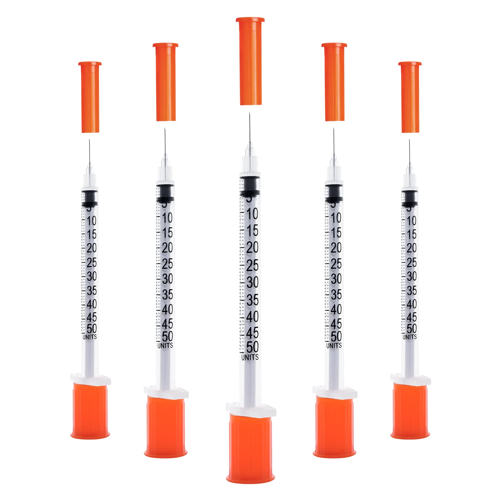 Knixxo U-100 syringe with 0.5cc capacity and 5/16 inch needle for precise dosing.