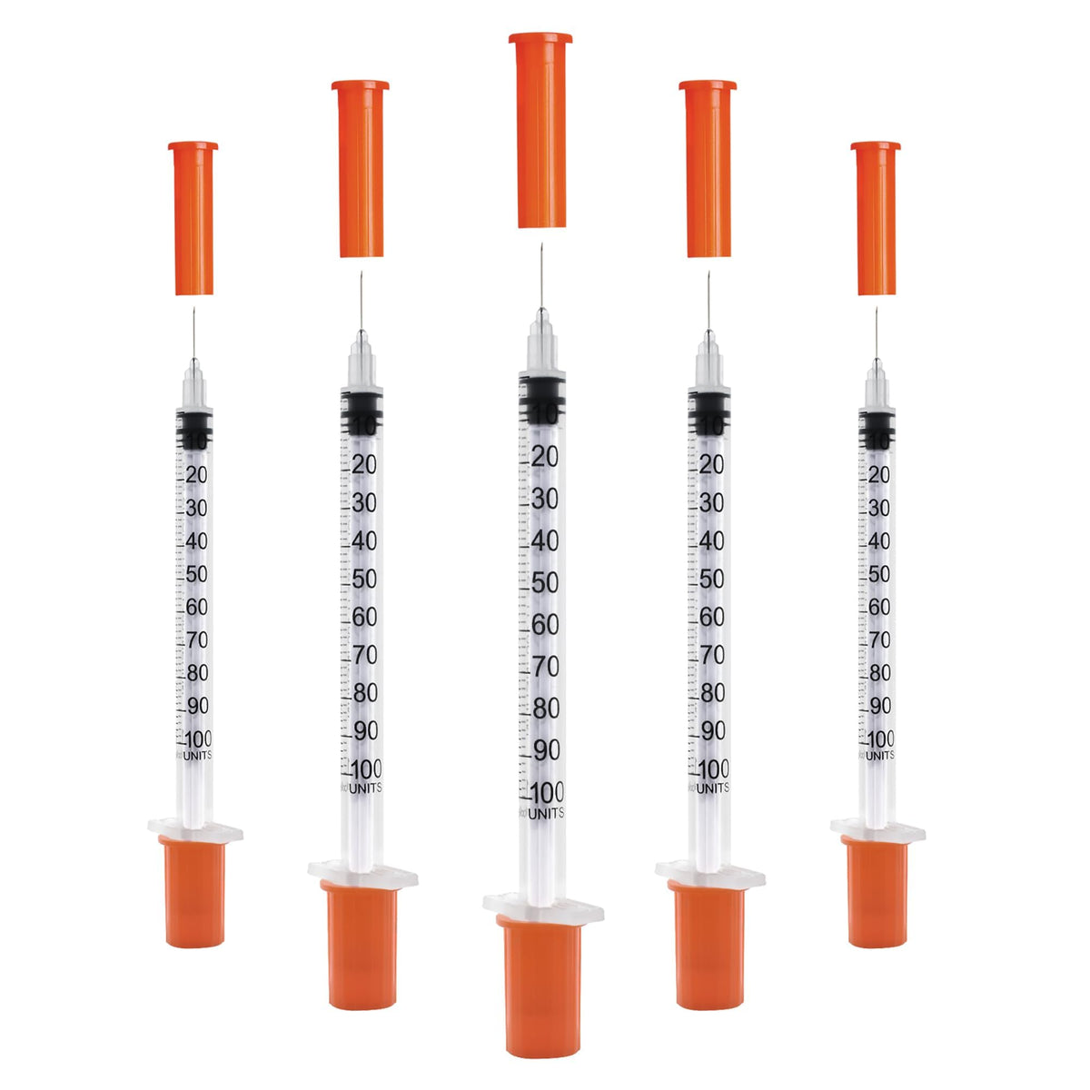 Knixxo U-100 1cc syringe with 31G 5-16 inch for precise dosing.