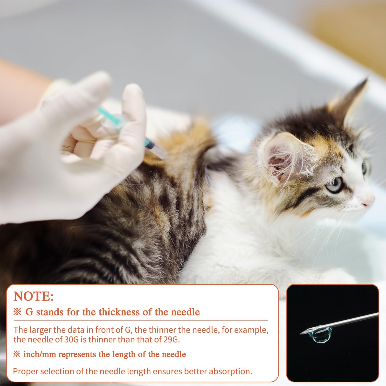 Knixxo U-100 syringe versatile for small pets and plant nutrients.