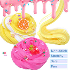 KNMIRTB butter slime two-toned colorful pack inspires imagination and craft