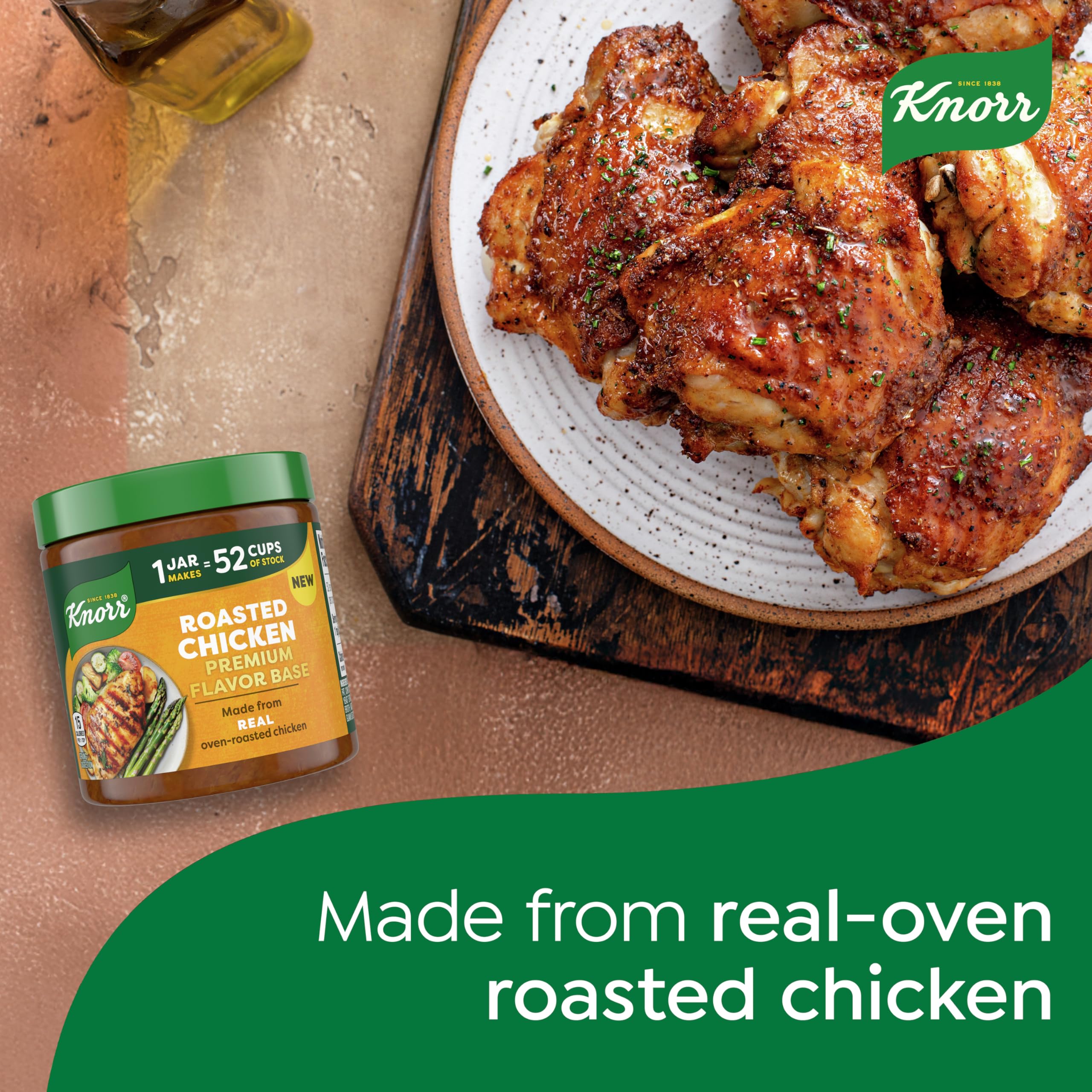 Knorr Flavor Base keeps meals consistent with rich chicken notes.