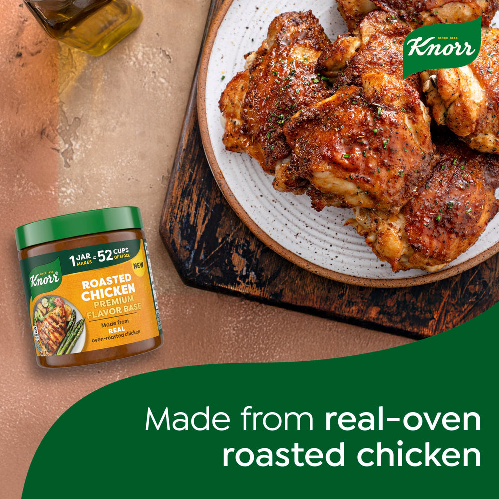 Knorr Flavor Base keeps meals consistent with rich chicken notes.