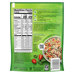Knorr Pasta Sides Alfredo Fettuccine cooked in seven minutes, ready for a meal.