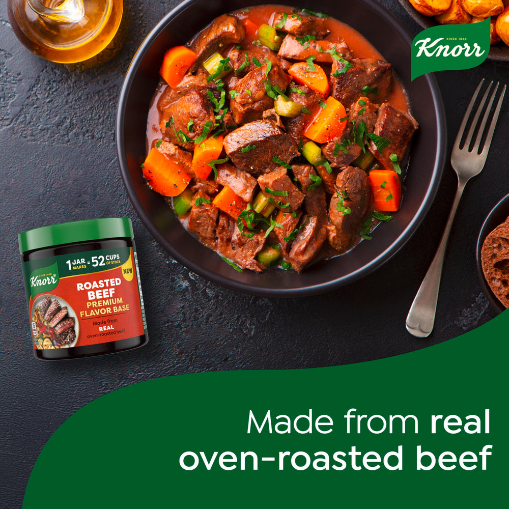 Jar on pantry shelf highlights long shelf-life of Knorr product