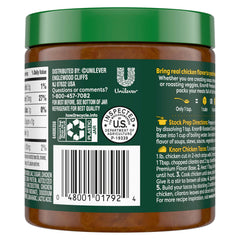 Knorr Roasted Chicken Flavor Base pour into pot shows depth of flavor.