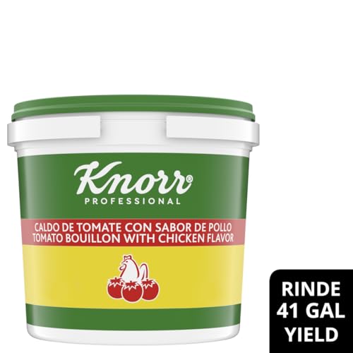 Knorr Tomato Bouillon Base dispensing jar for easy, consistent measuring.