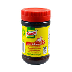 Close-up of Knorr Tomato Grand Chicken broth cubes, savory aroma ready
