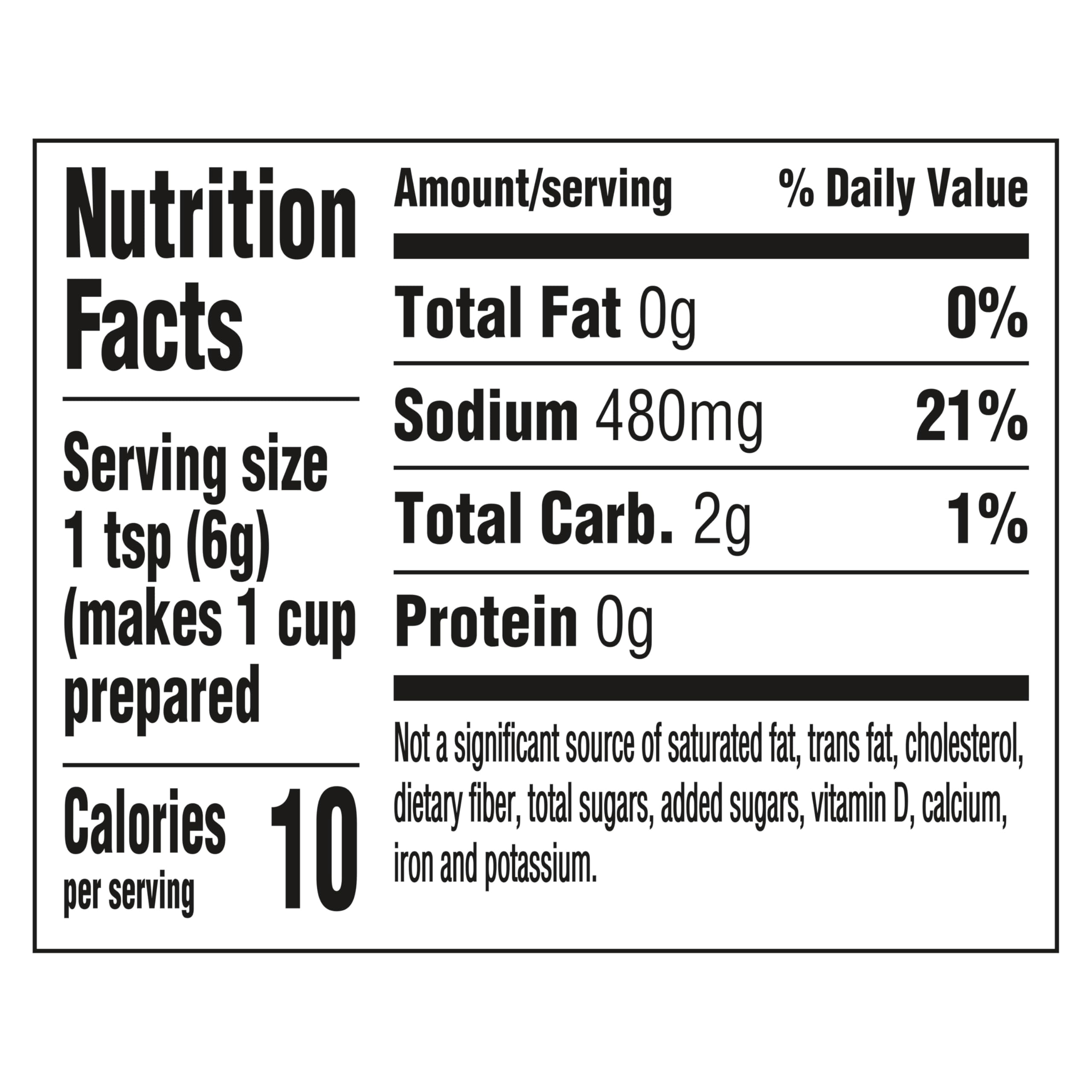 Knorr Vegetable Premium Flavor Base paste dissolving quickly for instant stock.