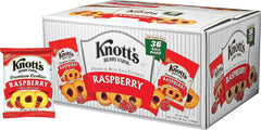 Knott's Berry Farm stay-fresh packaging highlights 36-count box for convenient sharing.