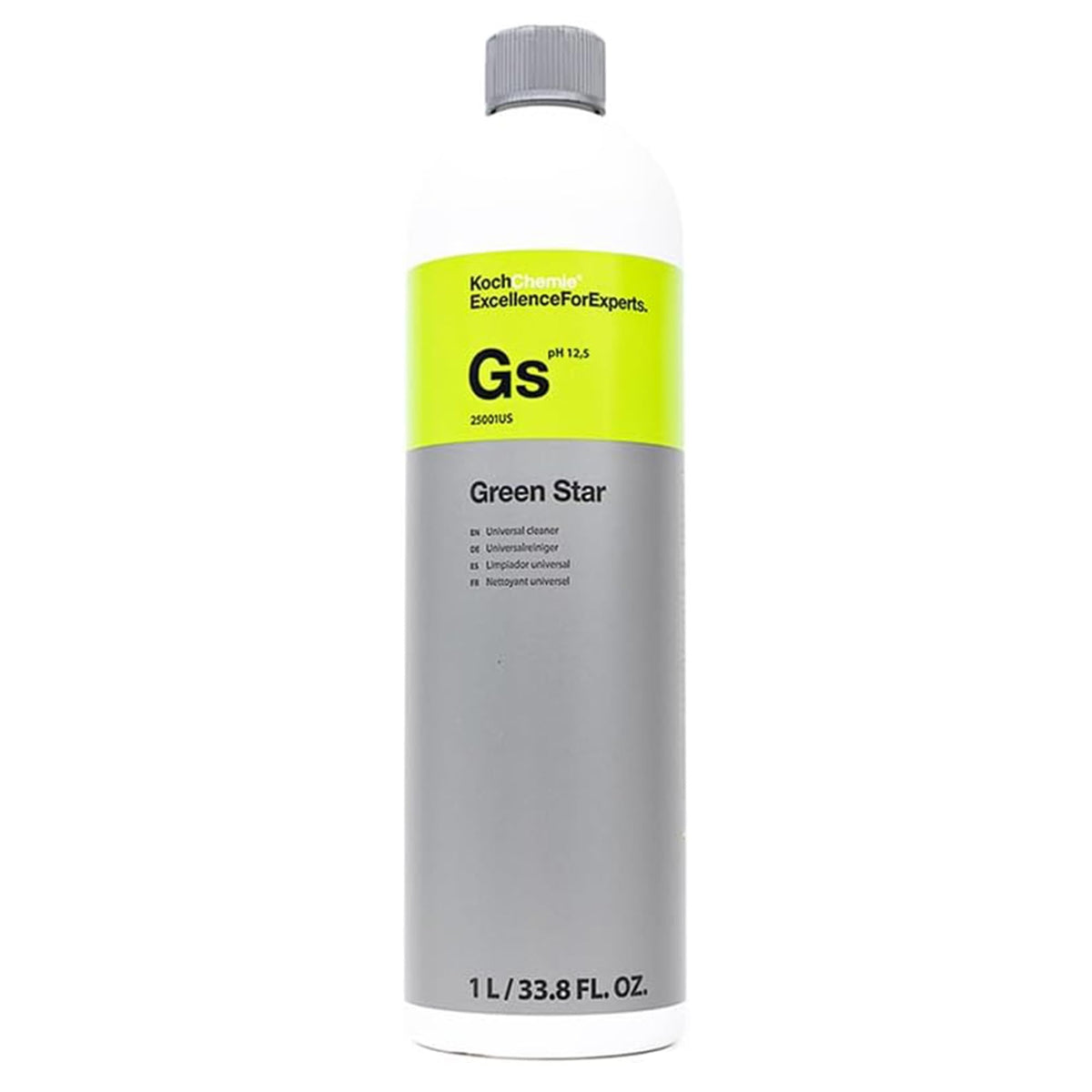 KOCHCHEMIE Green Star bottle front for universal cleaner