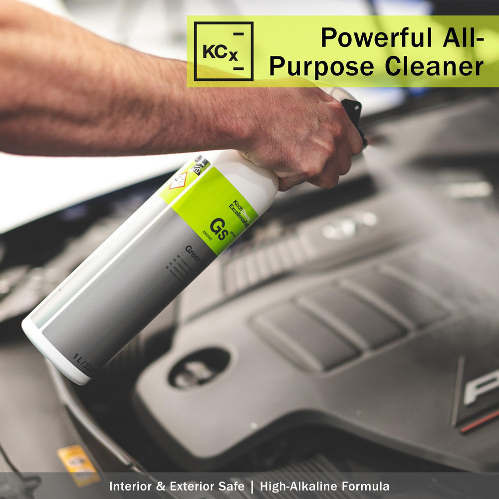 KOCHCHEMIE Green Star foam cannon dilution in action