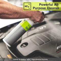 KOCHCHEMIE Green Star foam cannon dilution in action