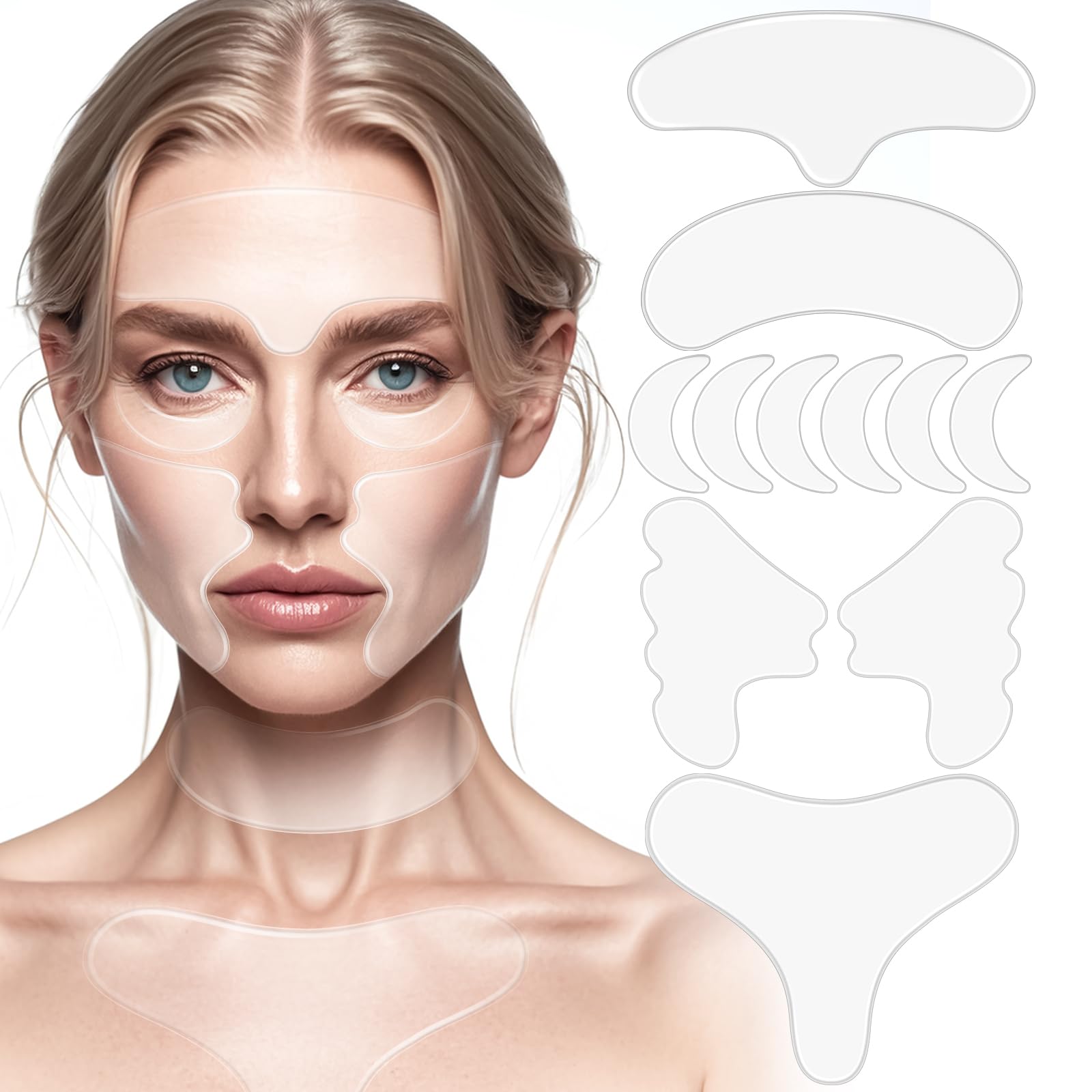 KODASNY neck patches close-up showing moisture lock for smoother skin