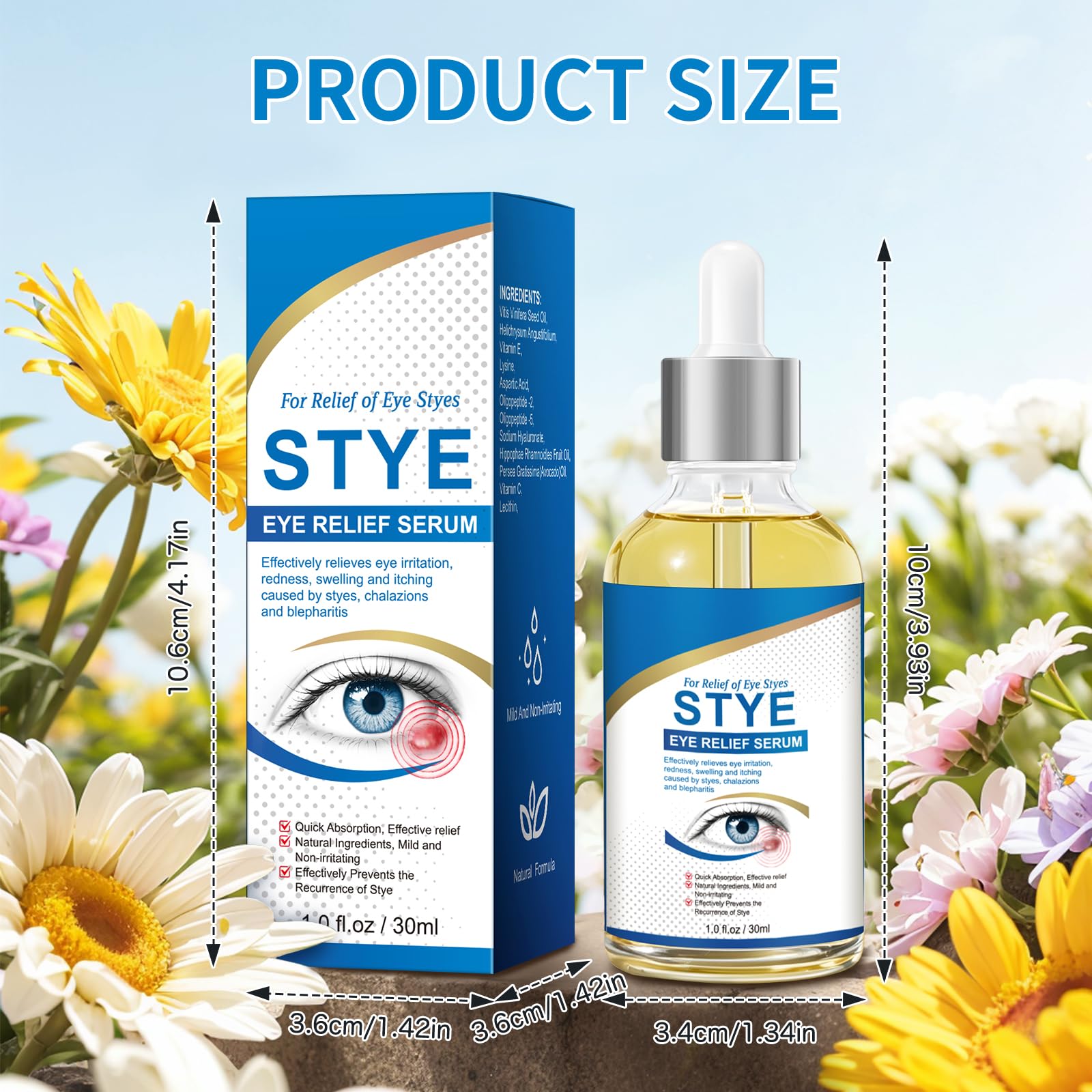 KODASNY Stye Eye Treatment travel case, convenient care on the go.