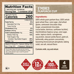 Kodiak Cakes chocolate chip flapjack cups ready for a portable morning boost.