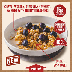 Snack-ready Kodiak Cakes Honey Oat Granola on the go for quick energy.