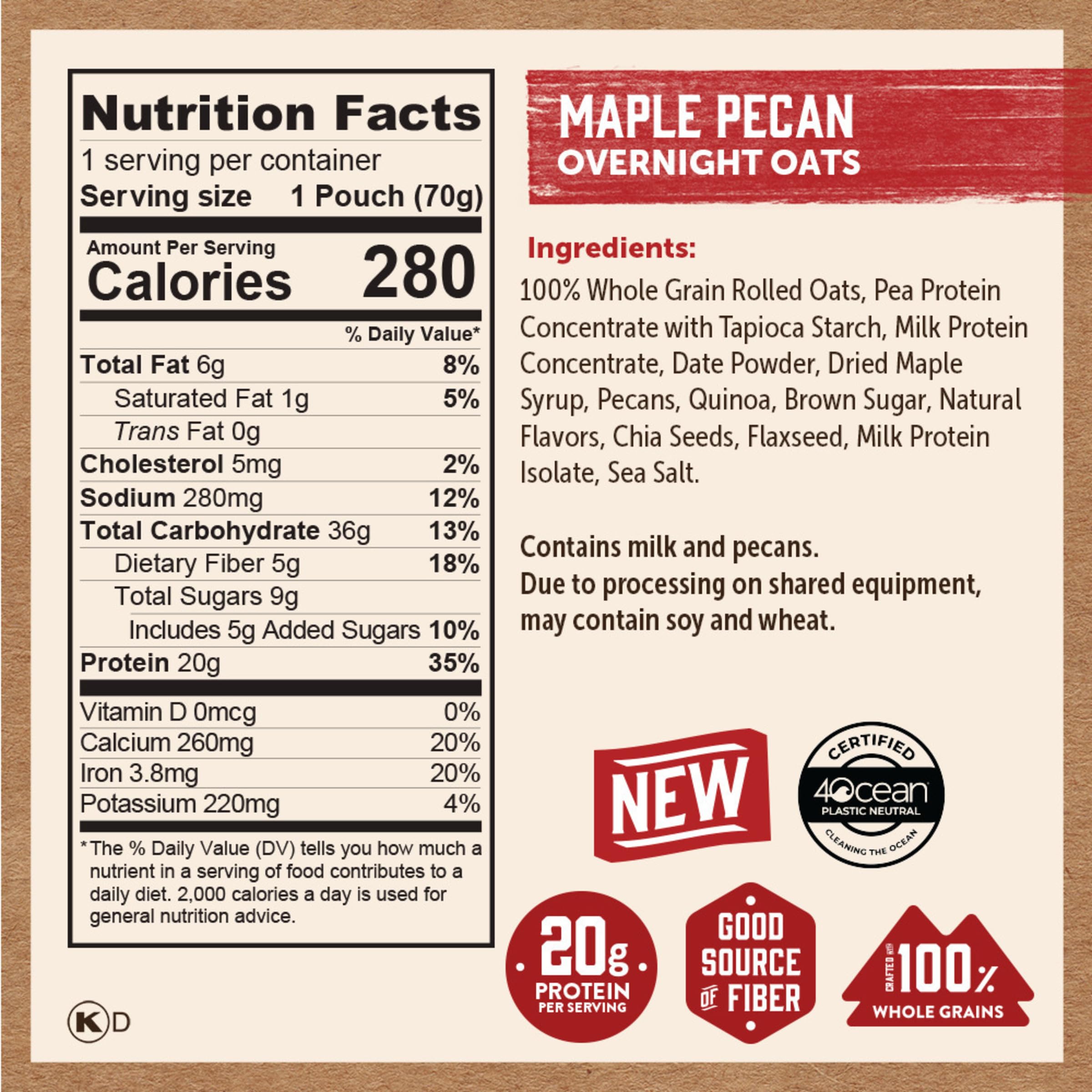 Close-up of oats, chia, flax, quinoa; fiber-rich blend for a hearty morning
