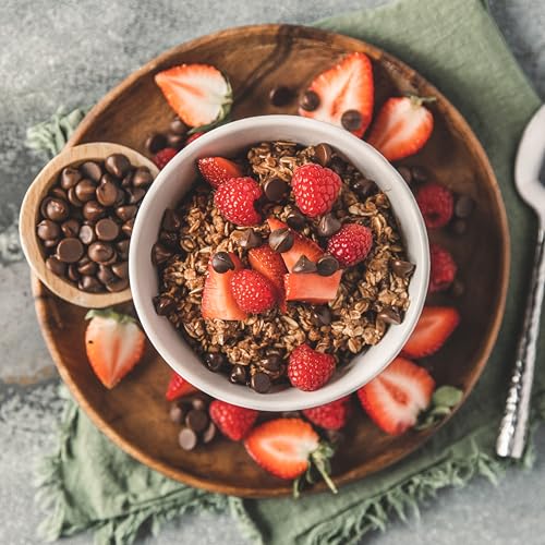 Kodiak Cakes nutrition label on pack showing protein per serving