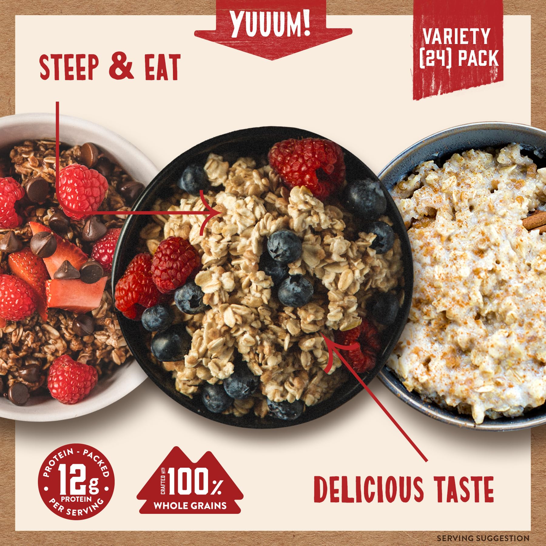 Kodiak Cakes oatmeal prepared in microwave for fast mornings