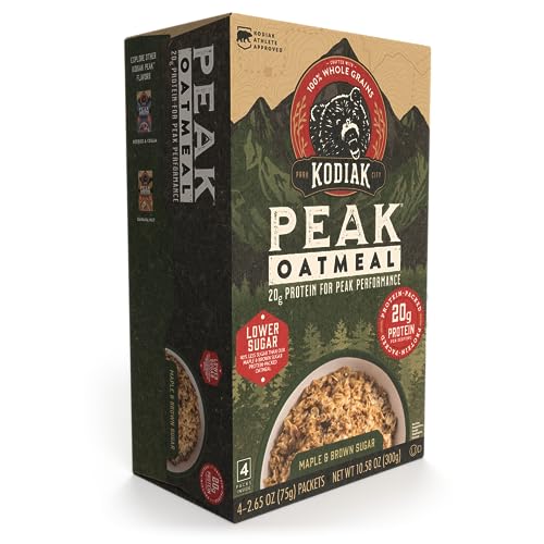 Kodiak Cakes Peak oats ready in minutes for a warm nourishing bowl