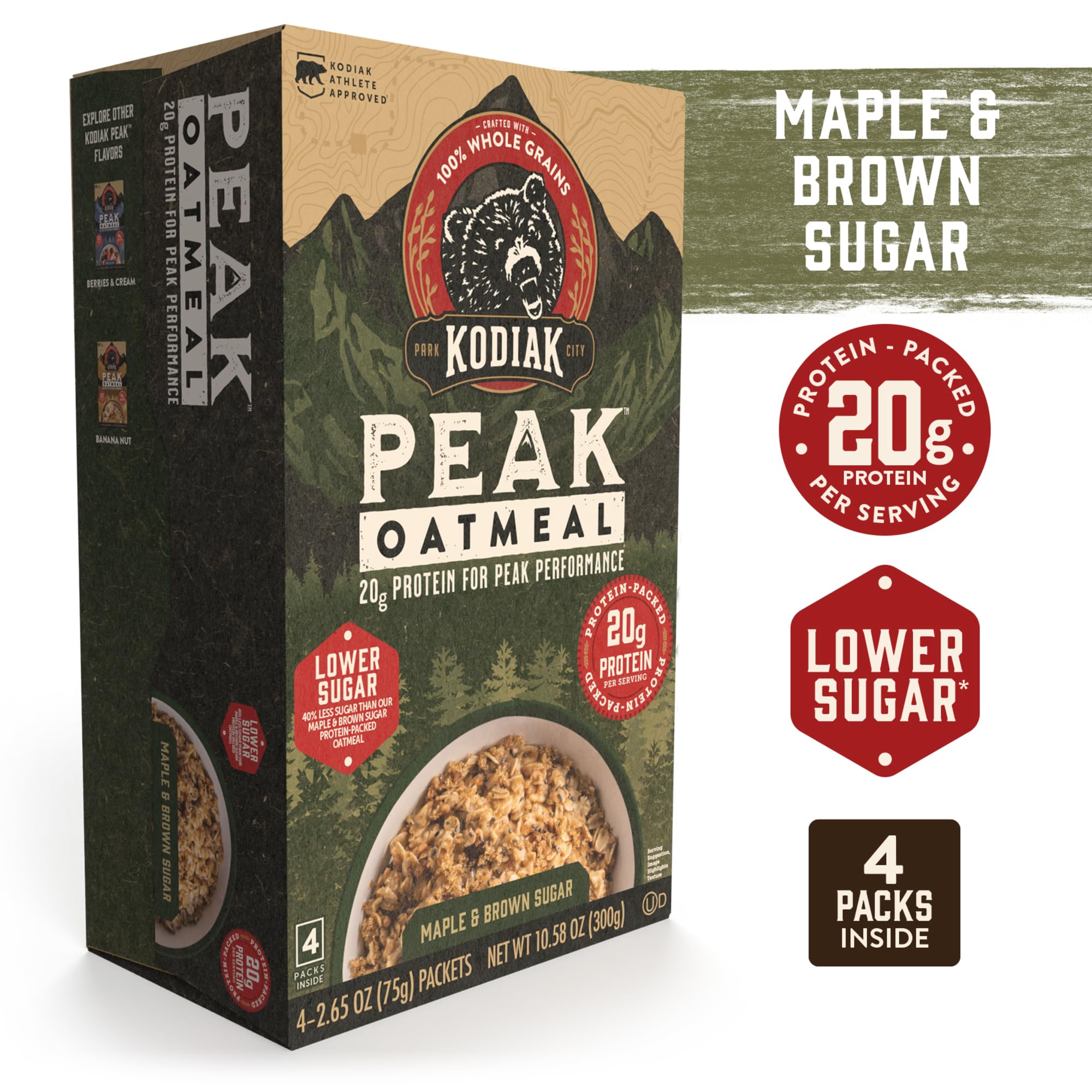 Kodiak Cakes Peak six-box set shows bulk value for households