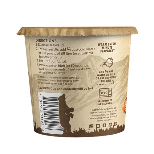 Kodiak Cakes on-the-go breakfast or snack option.