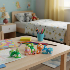Kohimit Easter eggs with bunnies show durable, eco-friendly design ideal for gifting.
