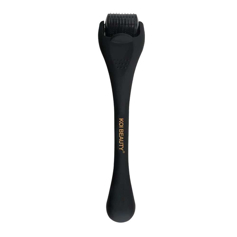 Koi Beauty titanium derma roller with 540 microneedles for at-home microneedling