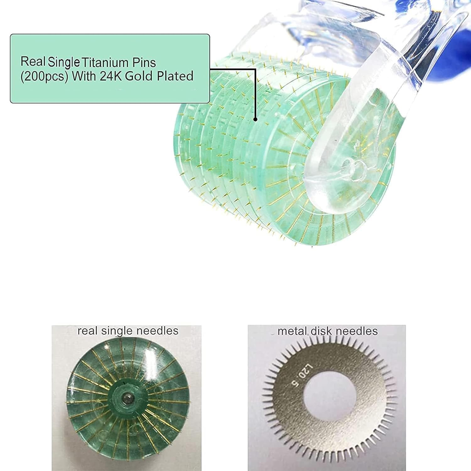Koi Beauty microneedling roller offers easy 60 seconds use for quick sessions
