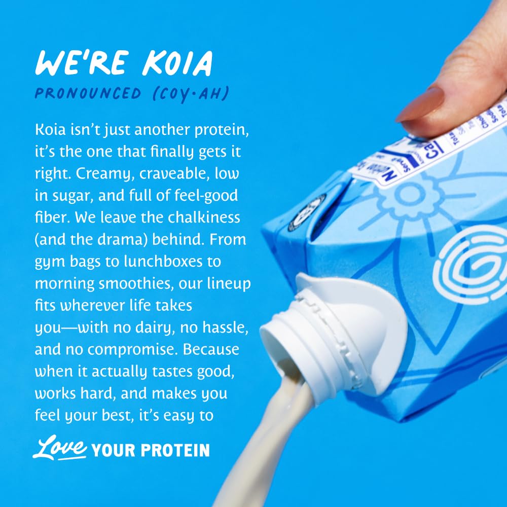 Koia Vanilla Bean caters to vegan and gluten-free diets
