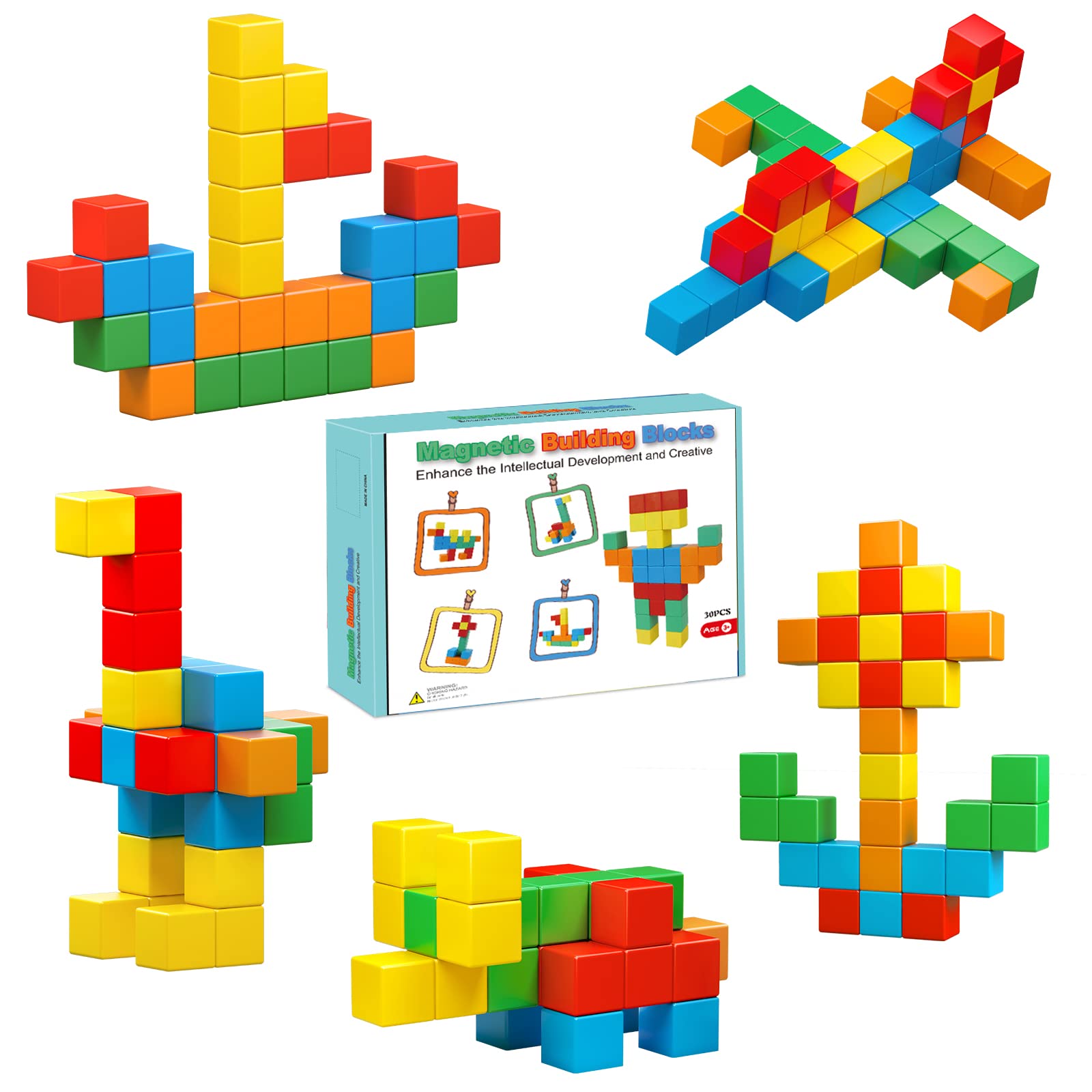 KOIEMAY magnetic blocks gift-ready packaging ideal for birthdays or holidays