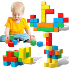 KOIEMAY magnetic blocks large-structure to build expansive designs and learn spatial ideas