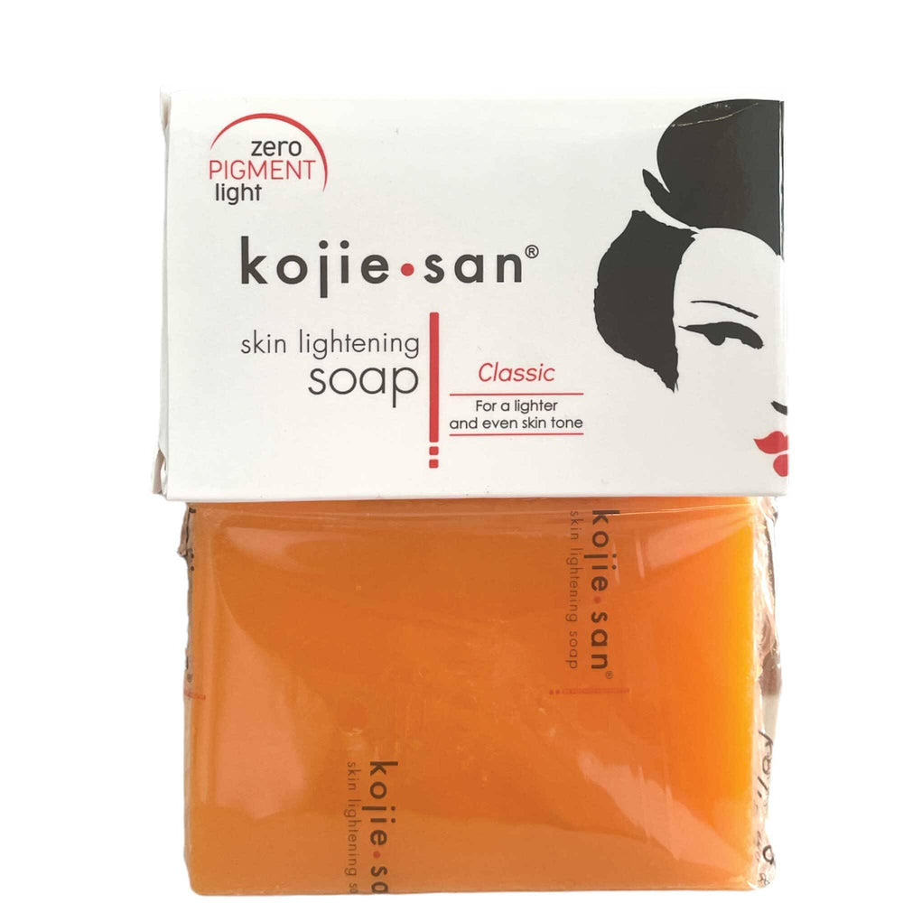 Kojie San Original Kojic Acid Soap 65g for daily cleansing on face and body.