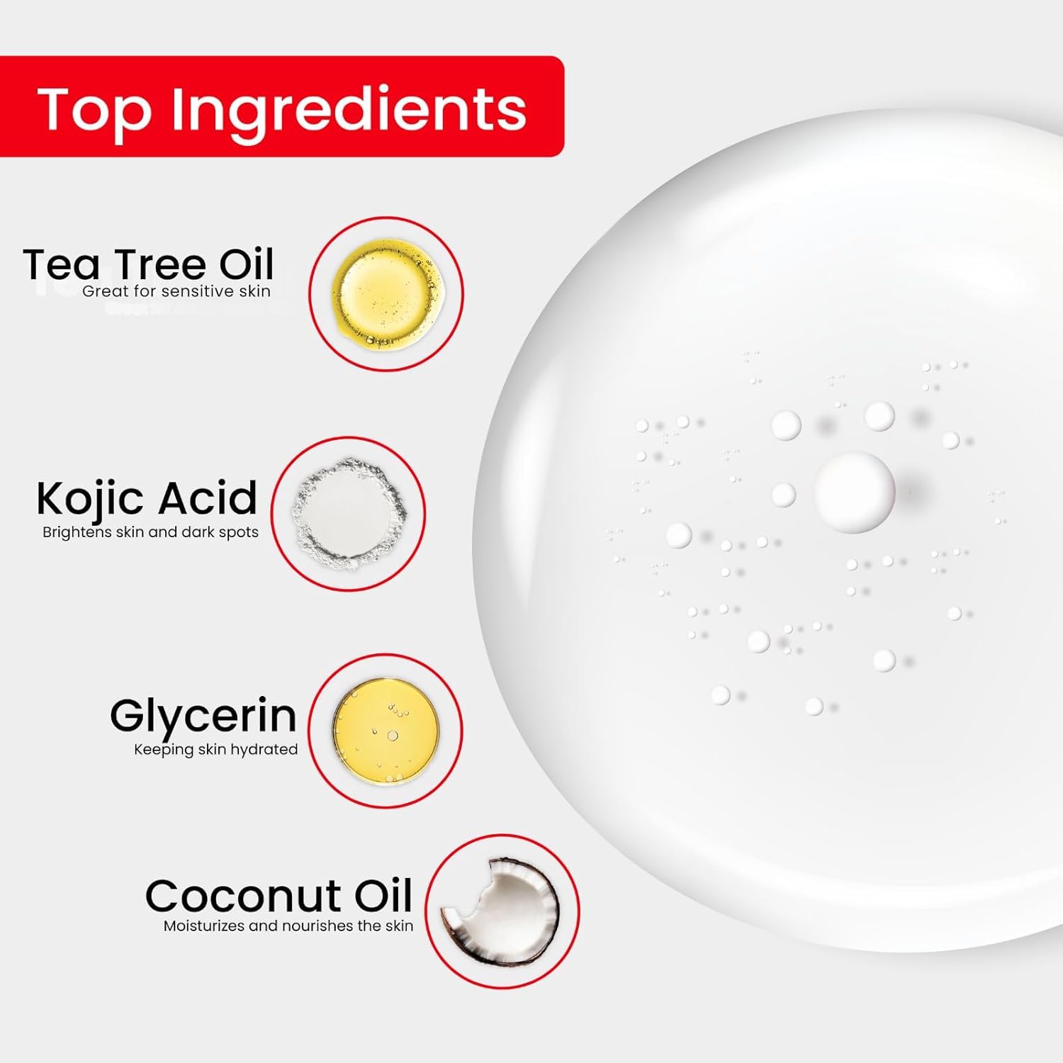 Kojie San soap featuring tea tree oil for refreshing cleansing.