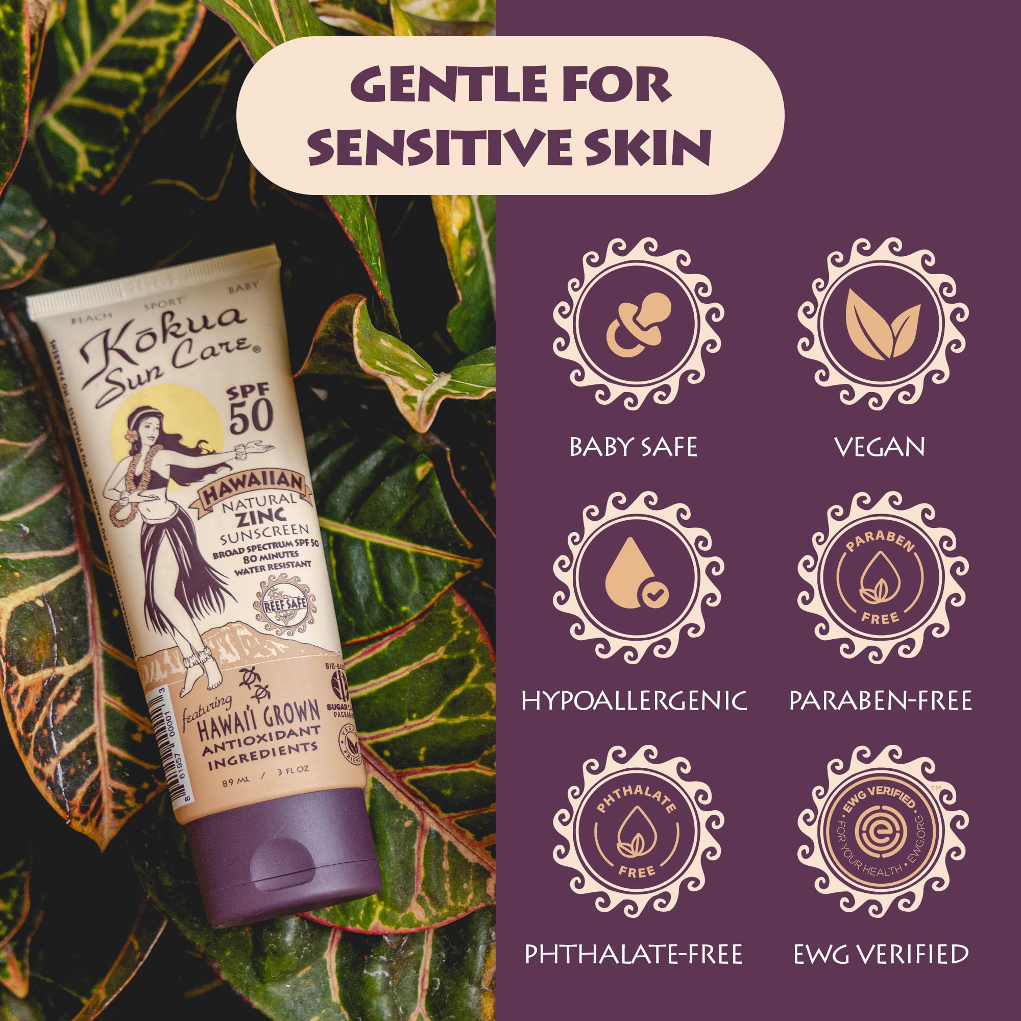 Family enjoying sunny day with Kokua sunscreen