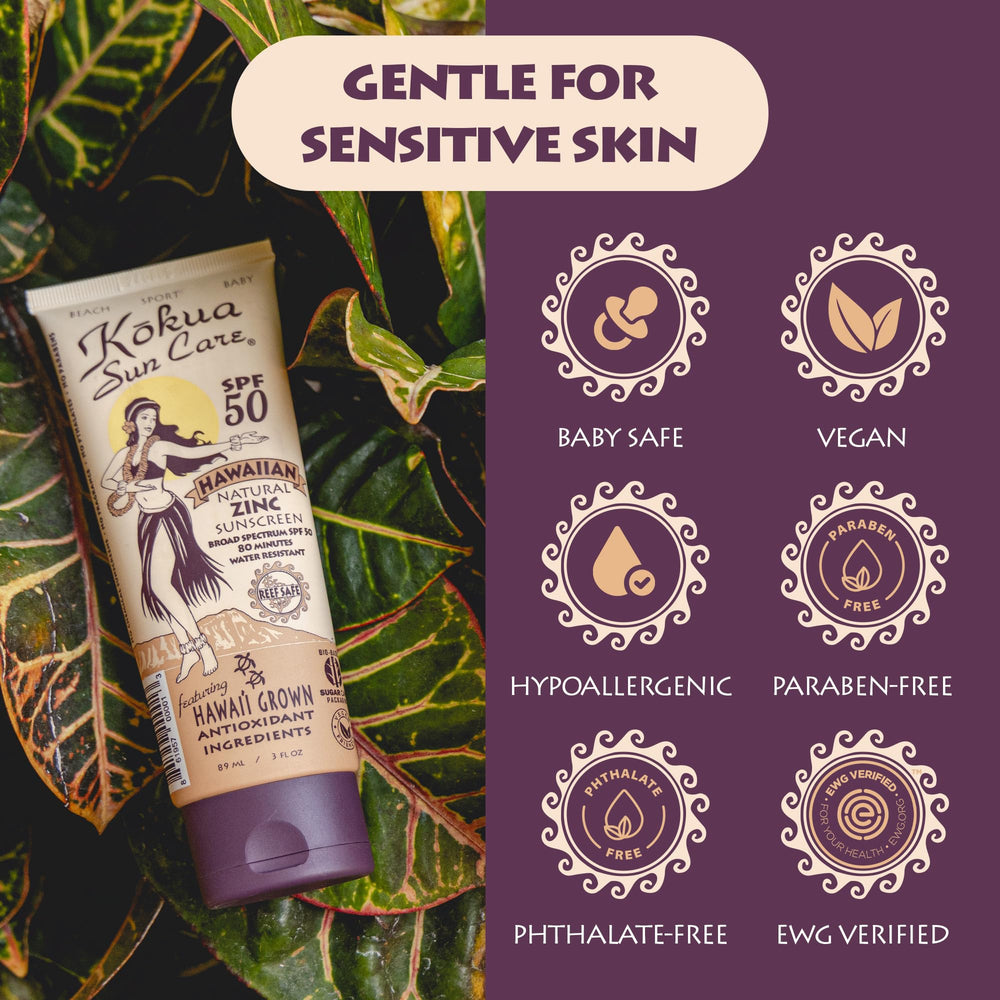 Family enjoying sunny day with Kokua sunscreen