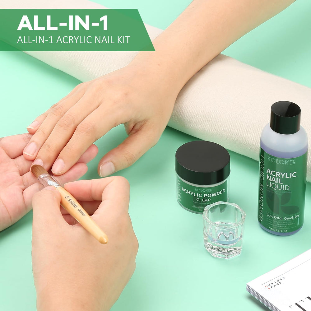 Kolqkee at-home manicure session for quick, durable nails