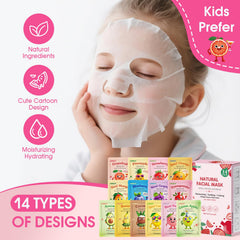 KONEUK masks suitable for all skin types with gentle formulas.