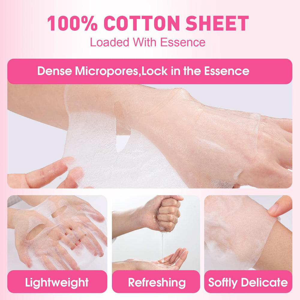 KONEUK collagen face mask provides silky moisture for smoother skin.