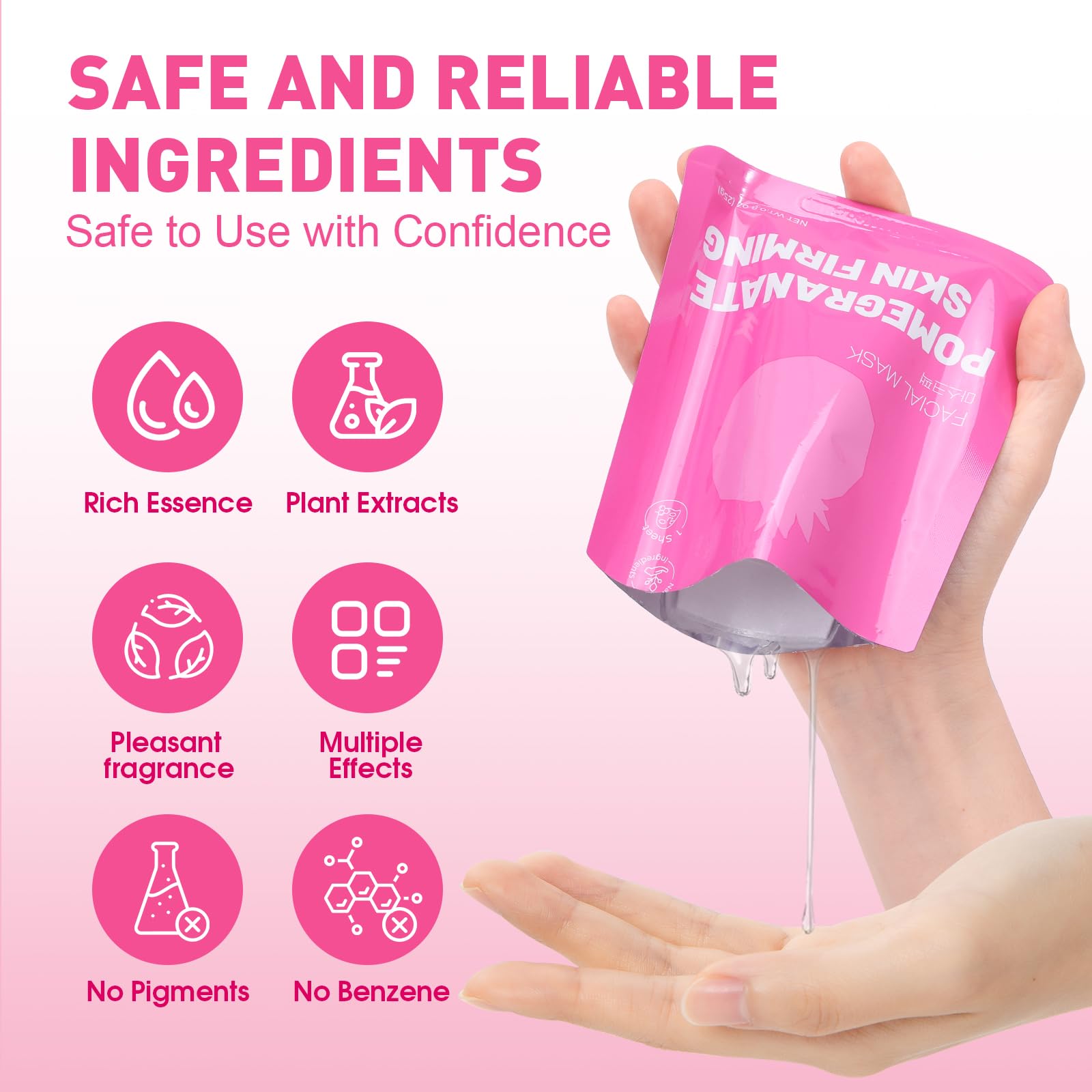 KONEUK grapefruit face mask brightens the complexion with a refreshing aroma.