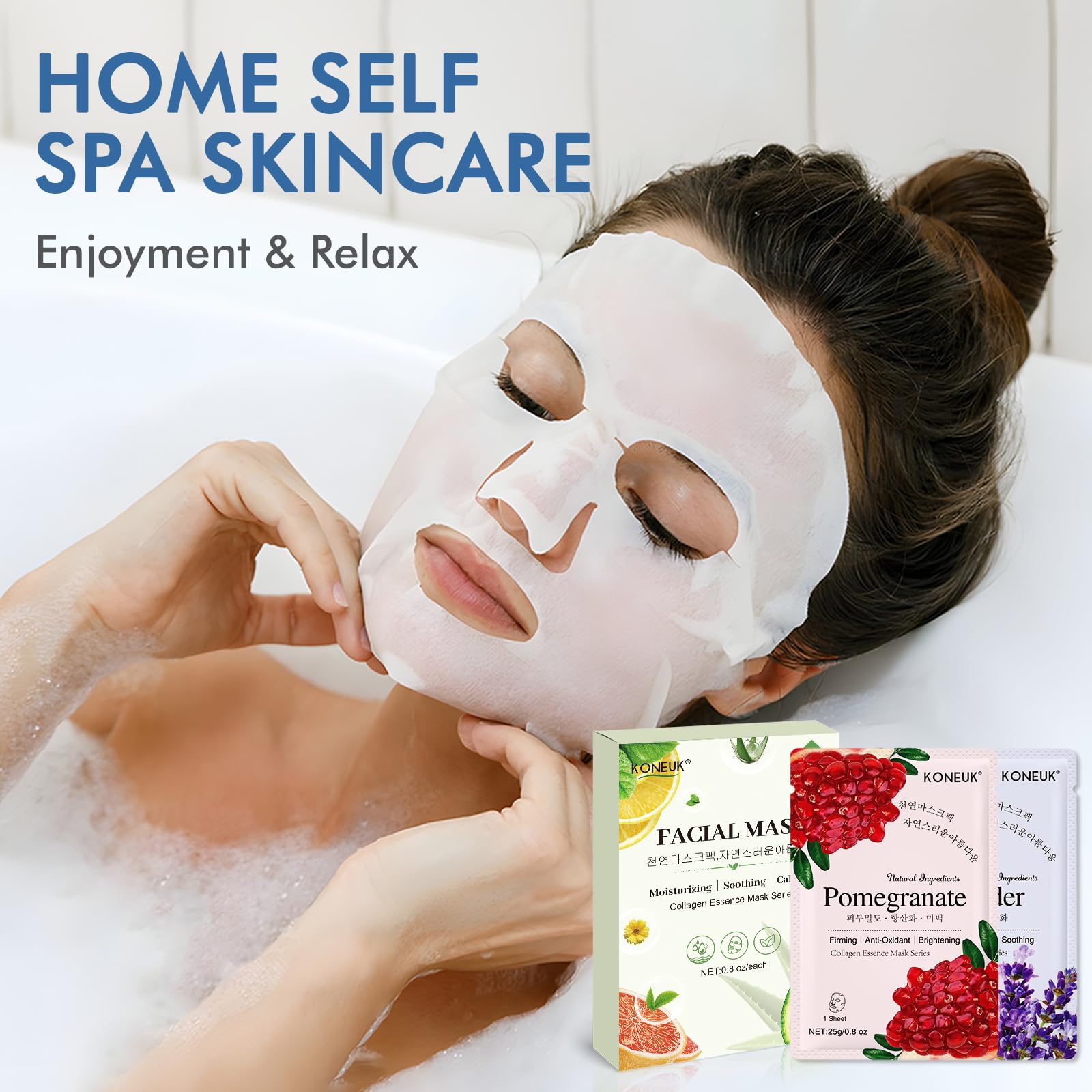 KONEUK honey mask nourishing and glow-boosting for dry areas.