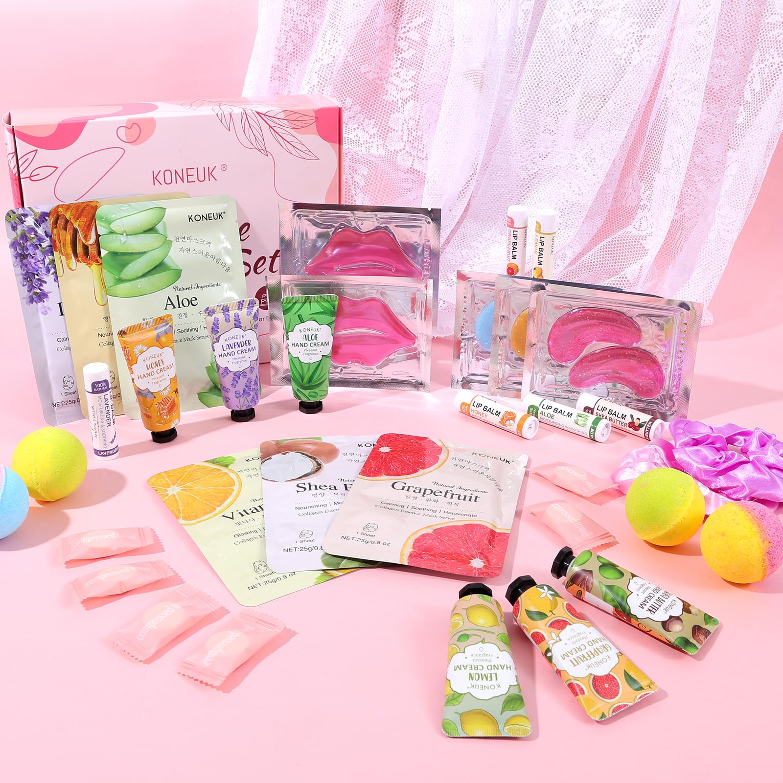 KONEUK lip balms for hydration and smooth lips.