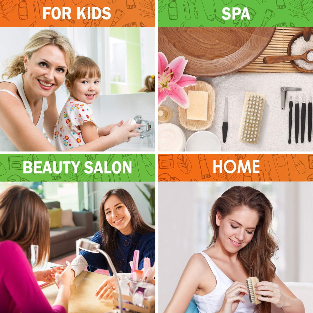 KONEX compact brush for cleaning nails and hands in daily routines