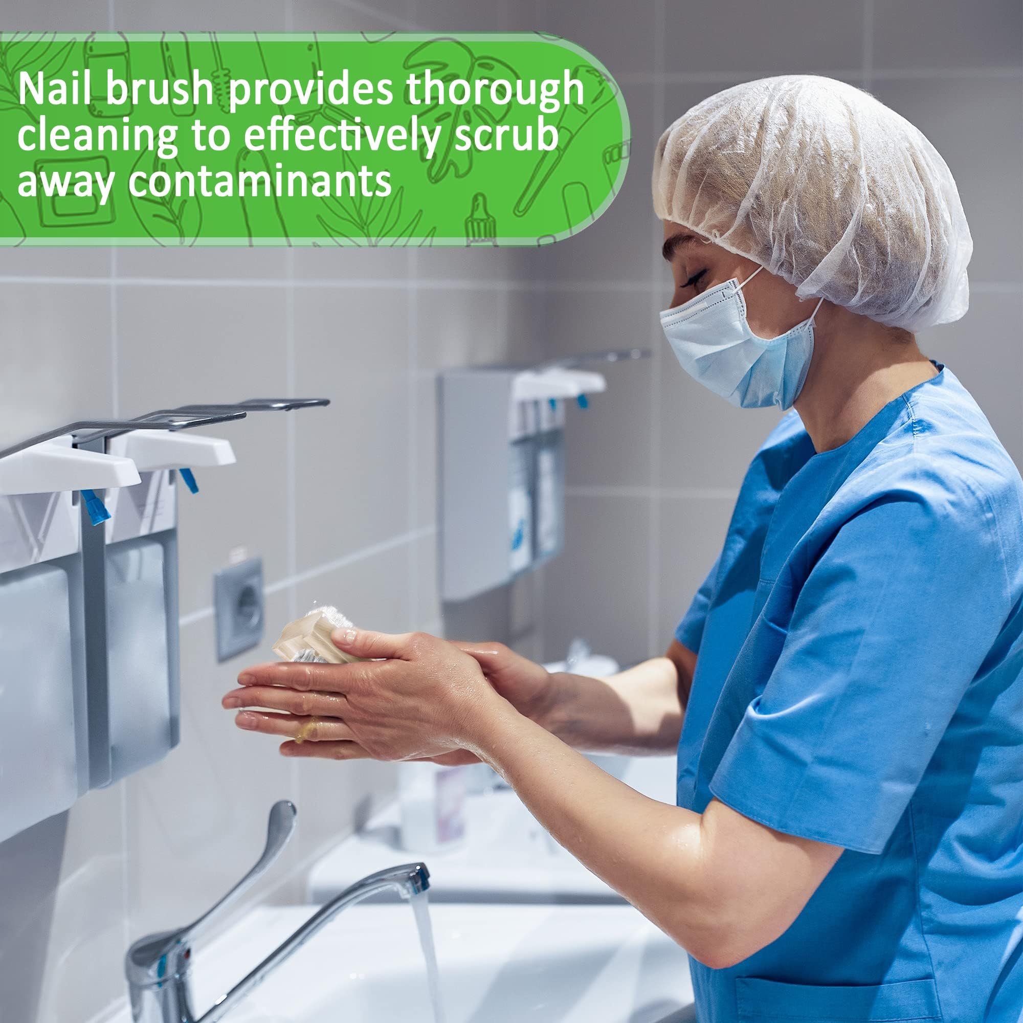 KONEX mechanic hand scrub brush built for heavy use and durability
