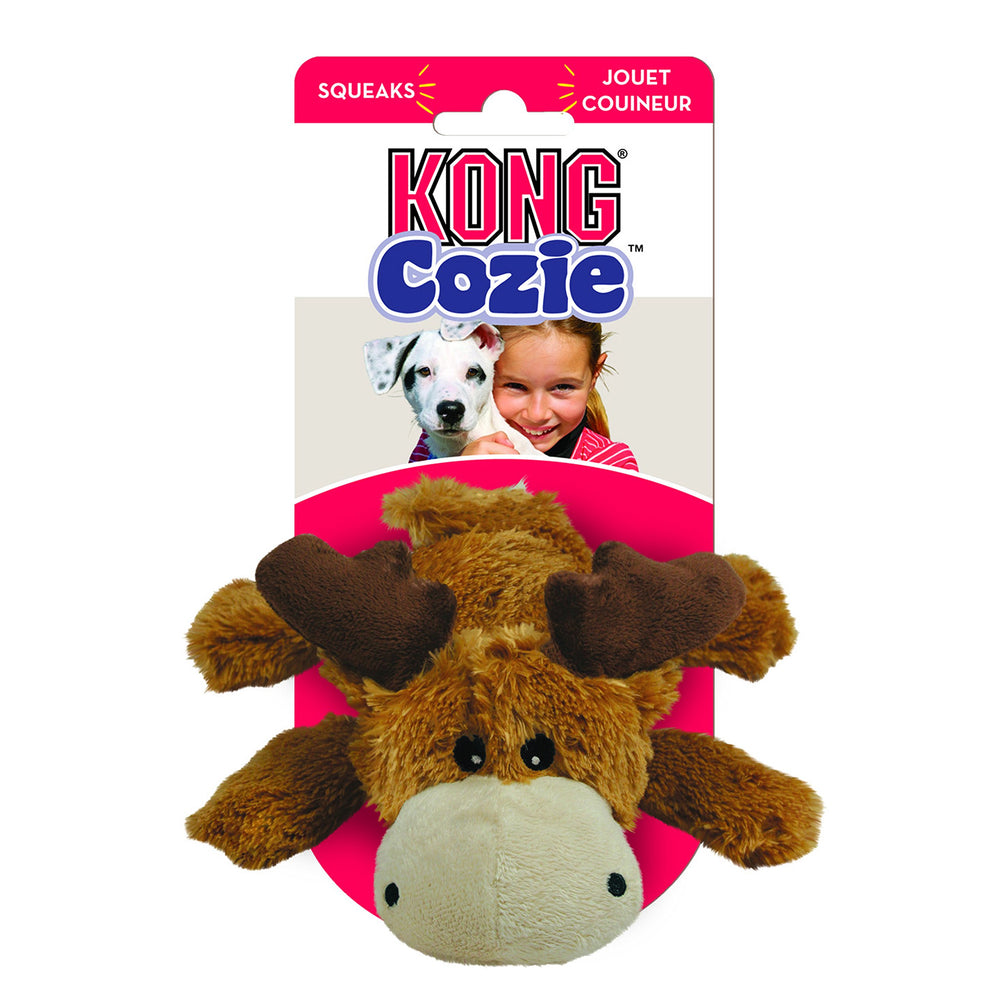 Soft plush texture with minimal stuffing reduces mess after play.