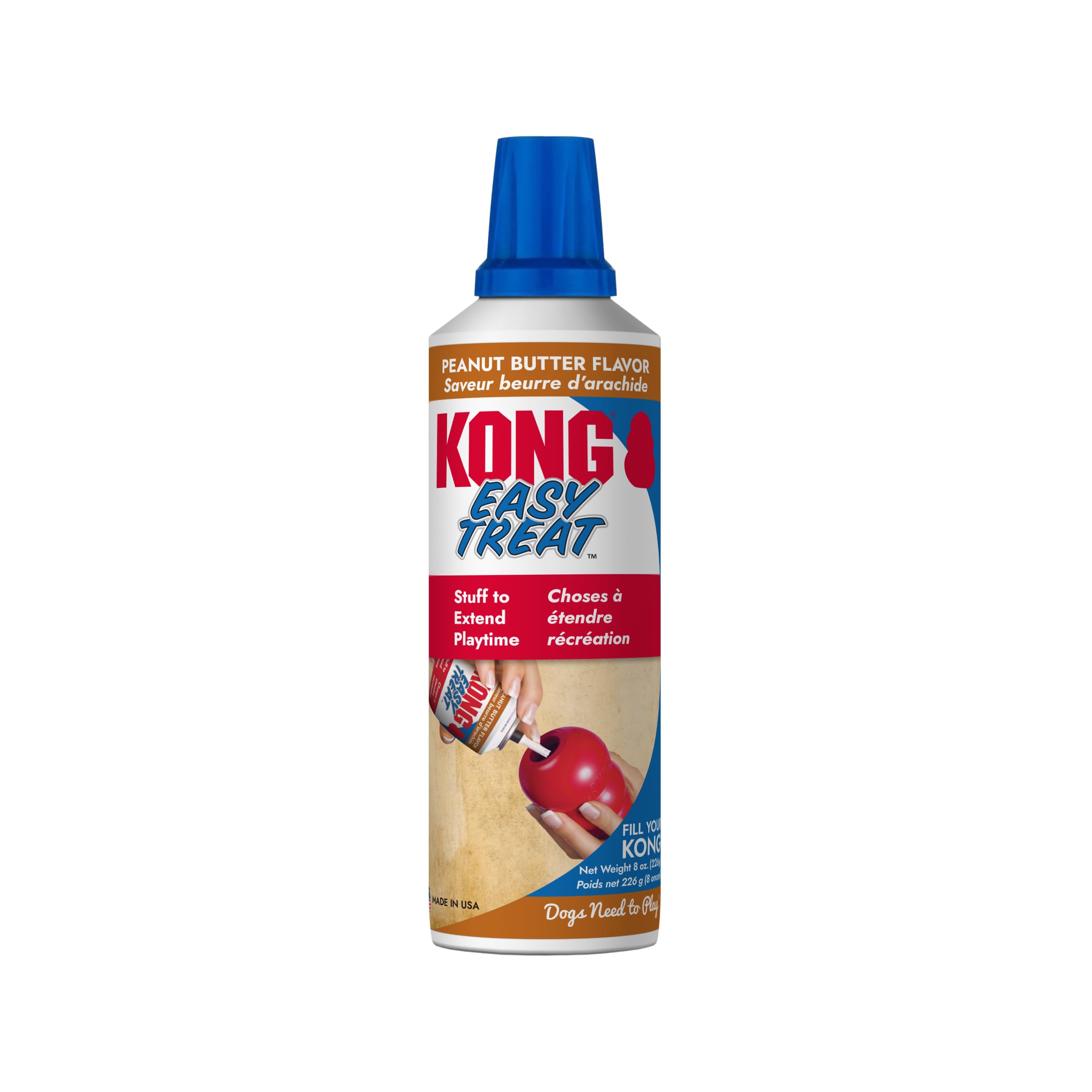 KONG Easy Treat ideal for home use, travel, or on-the-go rewards.