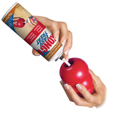Stuffing KONG toy with Easy Treat supports training and play.