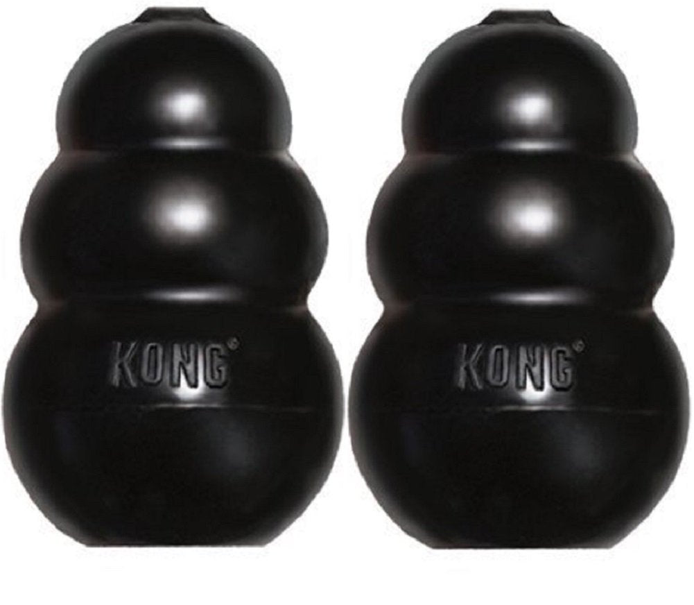 KONG Extreme toy, side view, built for powerful chewers and durability.