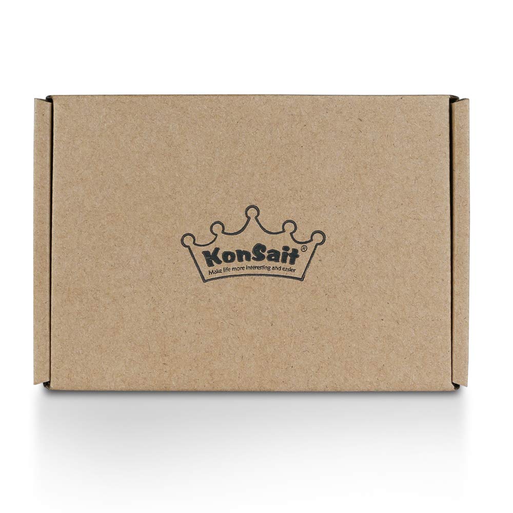 Konsait party favor rings displayed for celebrations