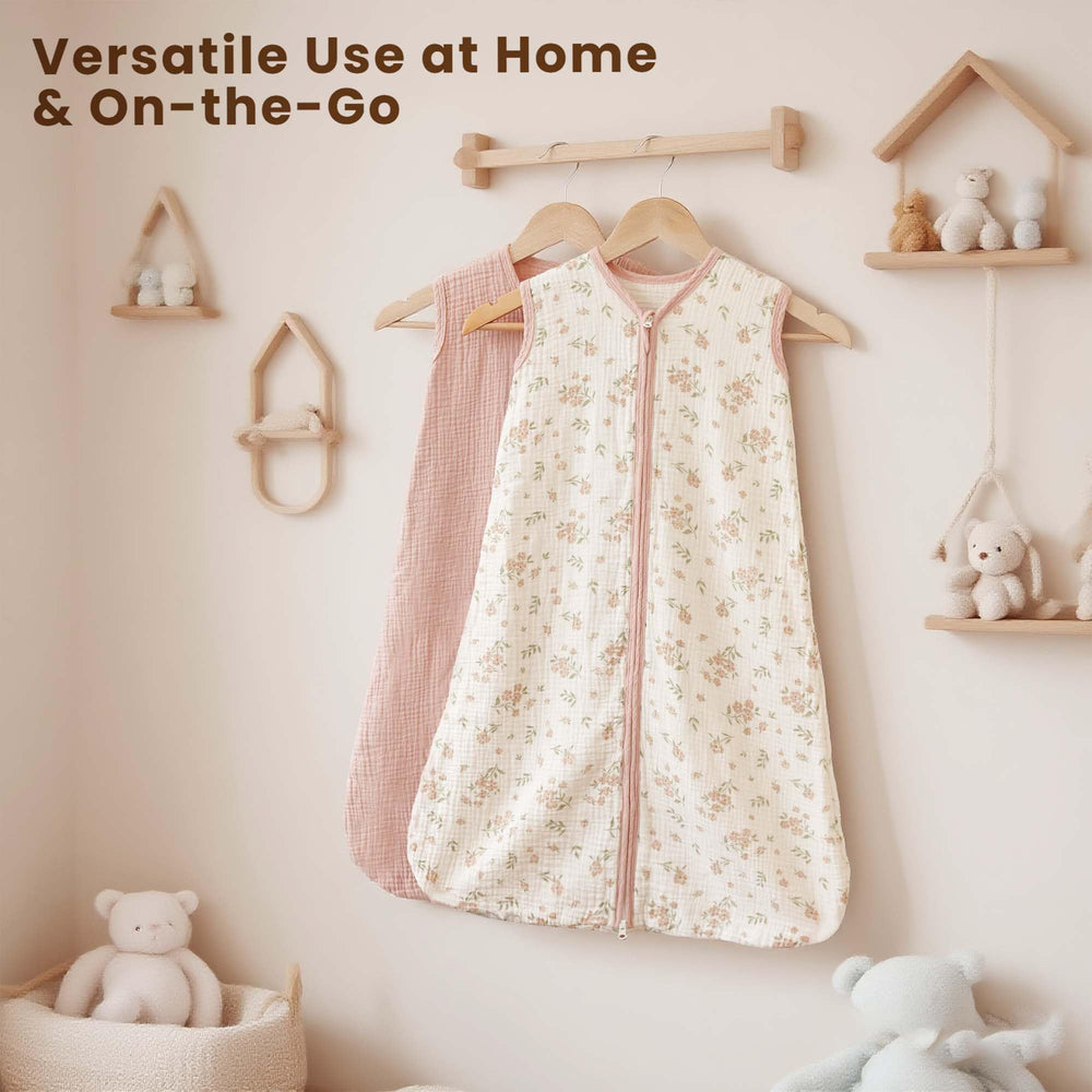 Konssy machine-washable sleep sack becomes softer after every wash